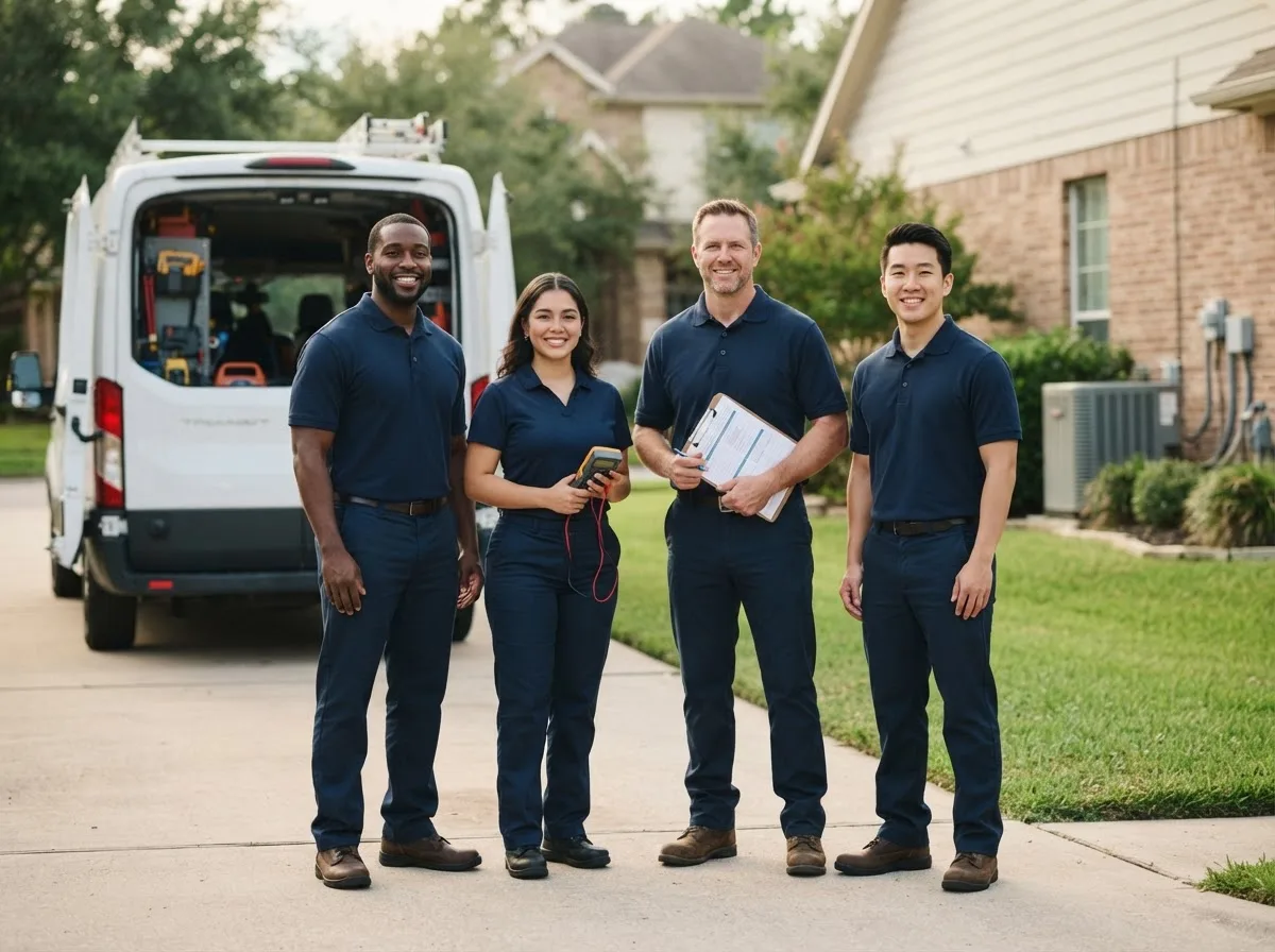 Certified HVAC technician near Calvert, TX